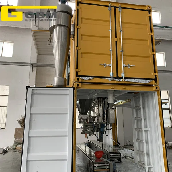 ВЗВЕШИВАНИЕ 500 пакетов/ч и 50 кг мобильных контейнеров, упаковочная машина