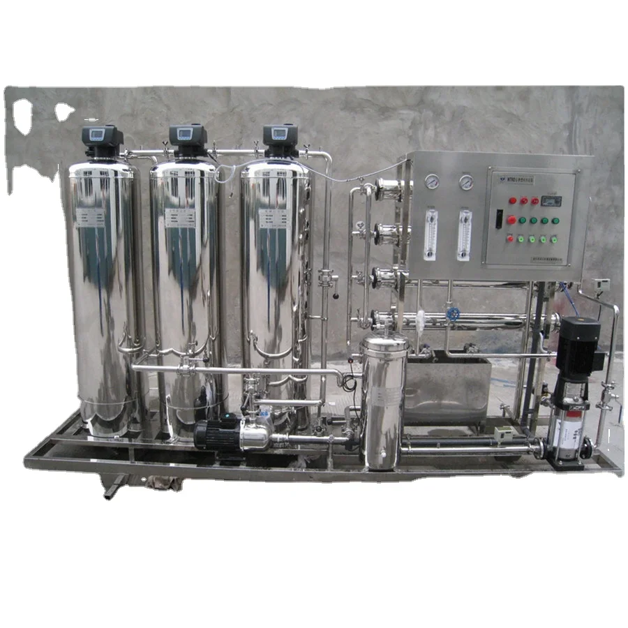 Двухступенчатая система очистки воды RO 2000LPH/машина для очистки минеральной воды/машина для очистки питьевой воды RO