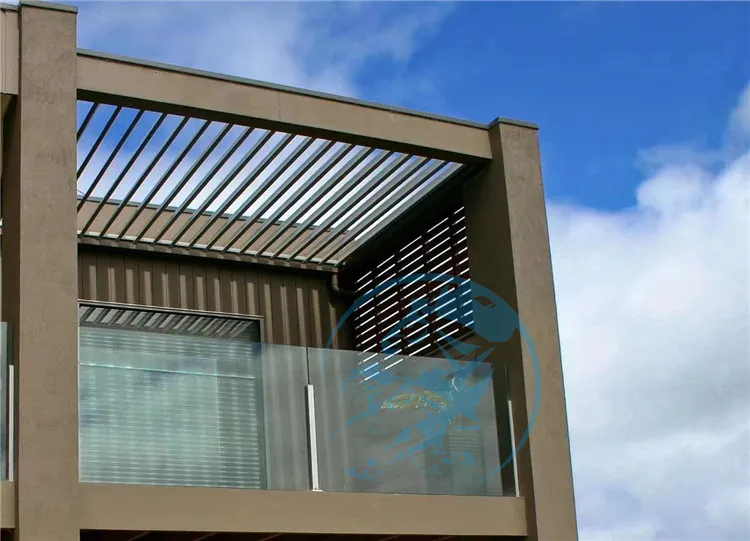 Modern Motorized Roof System Pergolas Para Exterior 4x3 4x6 M Louvre Pergola Aluminium Aluminio Electric Cover Gazebo Pergola