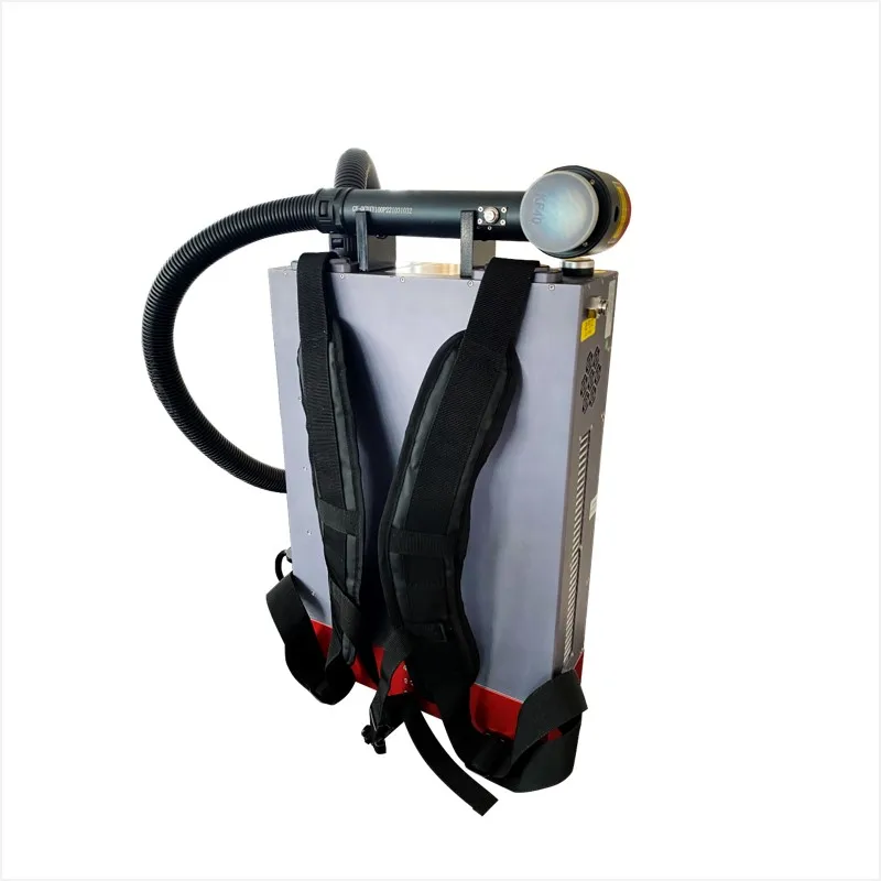 portable handheld oil rust cleaning laser machine Laser metal Cleaning backpack