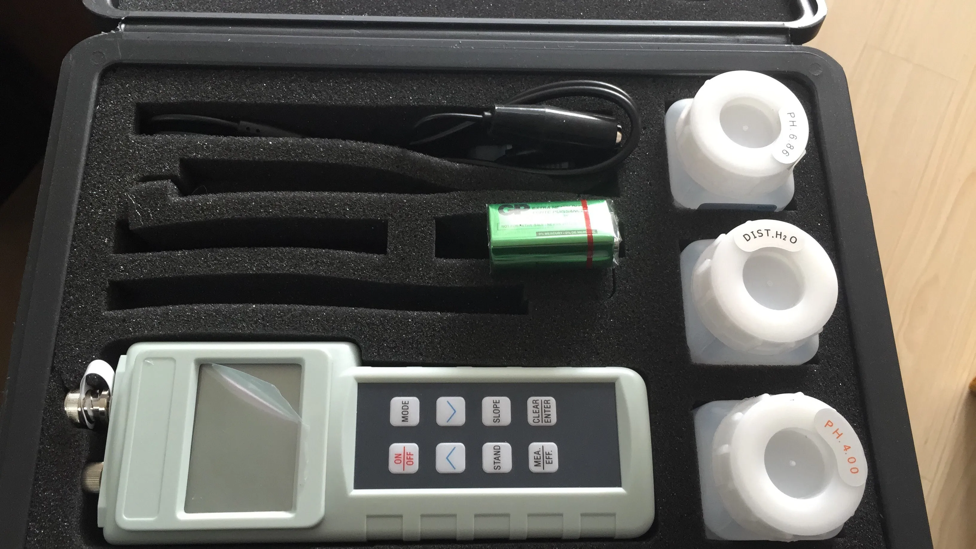 Laboratory 3020M Electrochemical Analyzer With TDS Tester Portable Thermometer