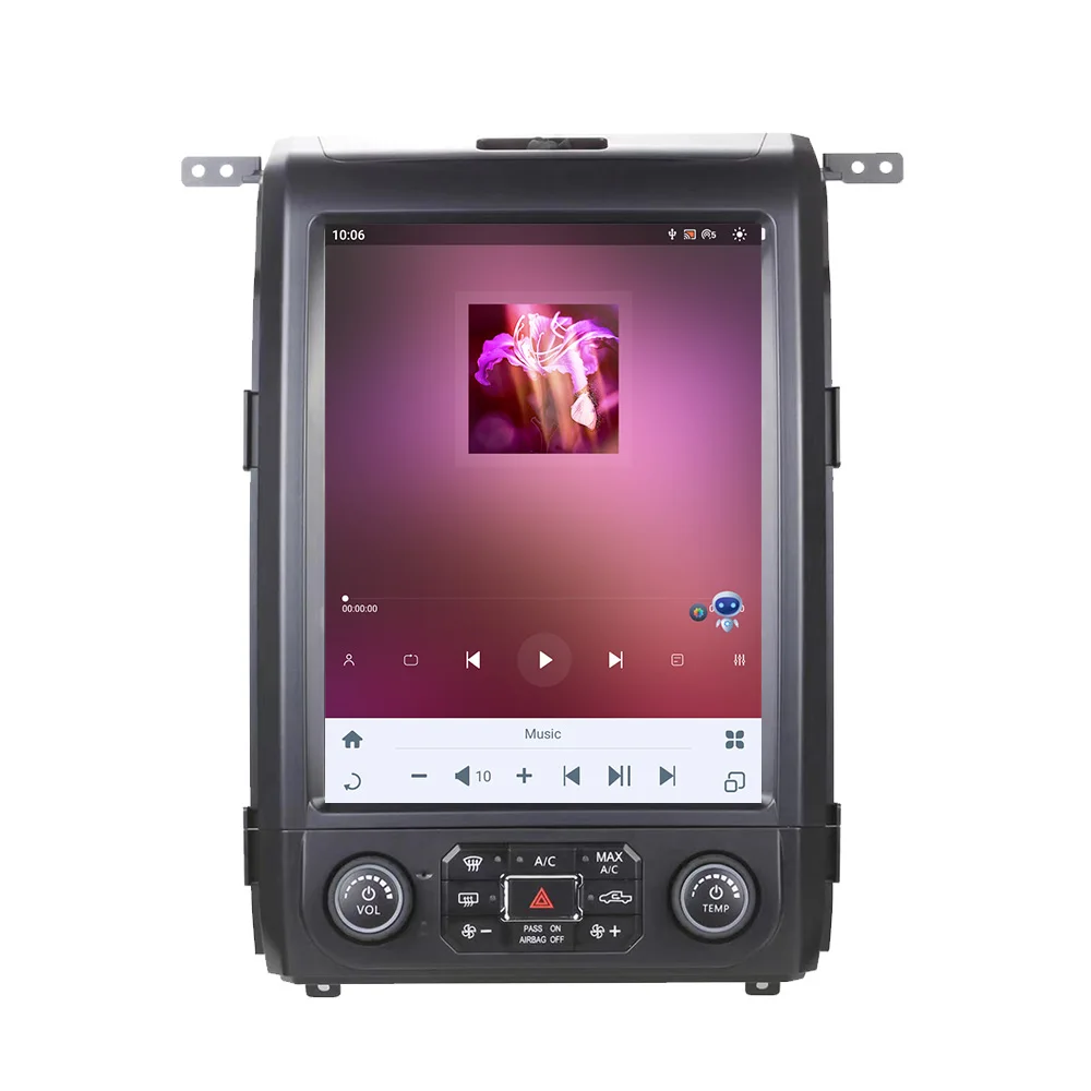 Autostereo 12.1 Inch 8+128GB Car Multimedia Player For Ford F150 2013-2014 Gps Navigation Android Radio Car With Dual System