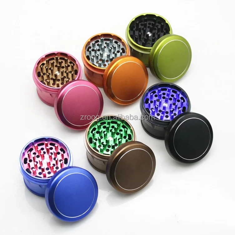 4 Pieces Spice Grinder Ceramic Herb Blender for Kitchen Culinary Excellence Featuring Catcher Premium Shredder Manual
