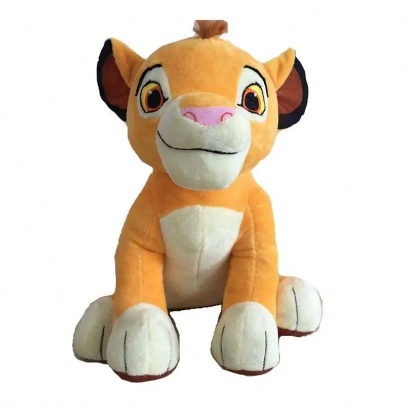 Factory direct cartoon animation plush toy King of the Jungle