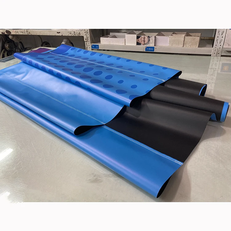 Fabric Tarpaulin Eco Solvent Printing Material Laminated Pvc Black Back Flex Banner Roll For Poster Advertising 340g 440g 510g