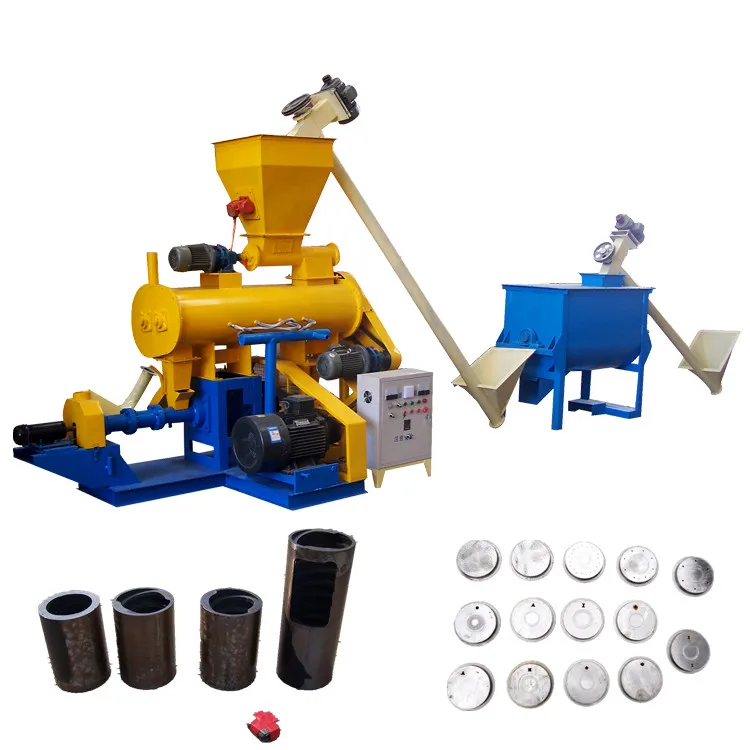 animal food pellet corn soybean extruder machines 300kg per hour