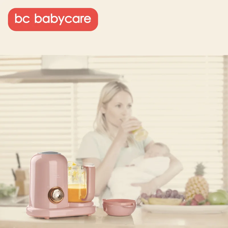 bc babycare electric baby food processor multi-function blender mixer food+processors