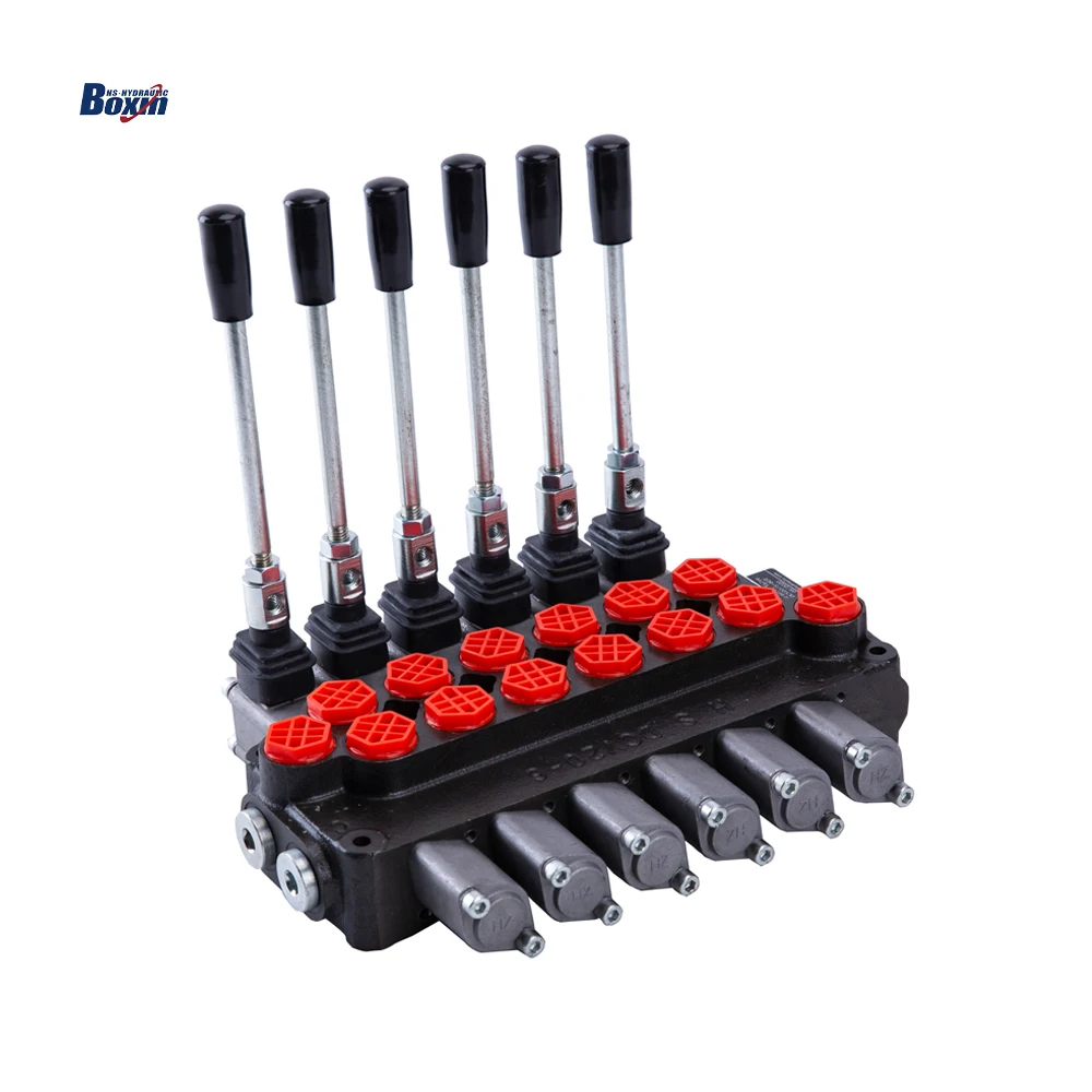 Series Dcv20 Directional Hydraulic Sectional Control Valve for Belarus Tractors Hydraulic Distributor