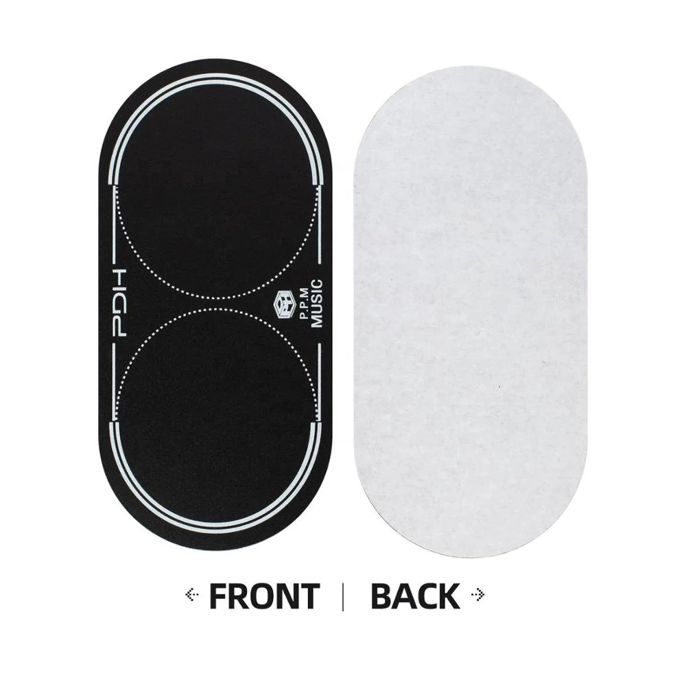 2 Pcs Bass Drum skin Patch Drum skin Protector for double pedal