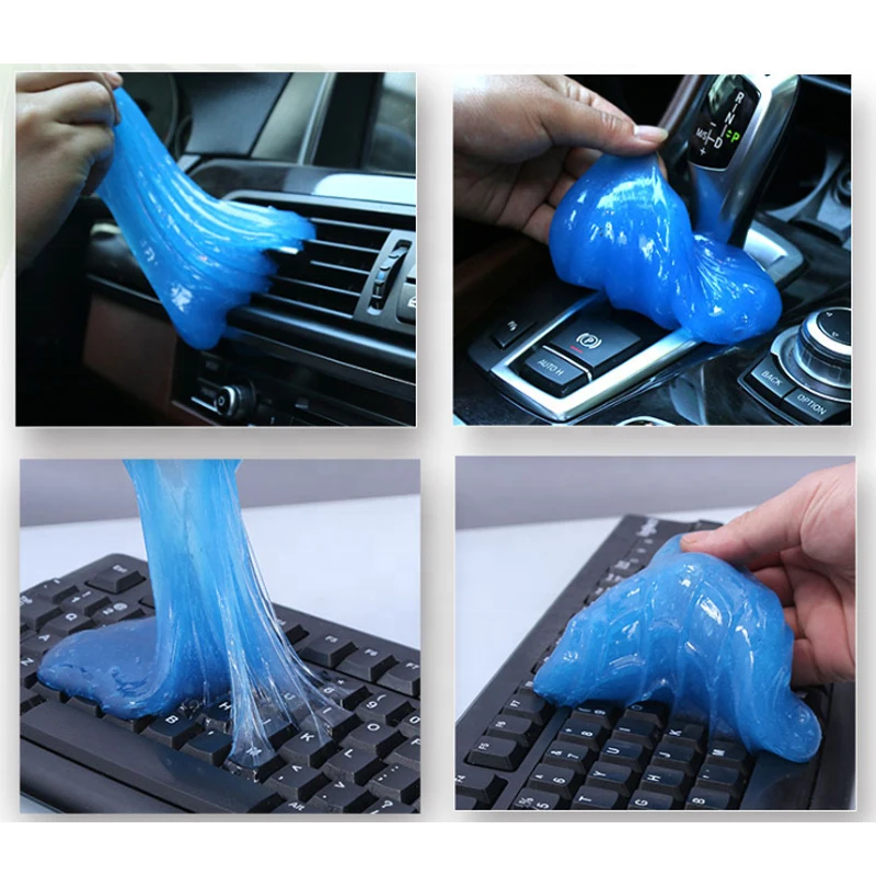 Car Cleaner Glue Microfiber Dust Cleaning Tool Car Accessories Gel Clean Gum