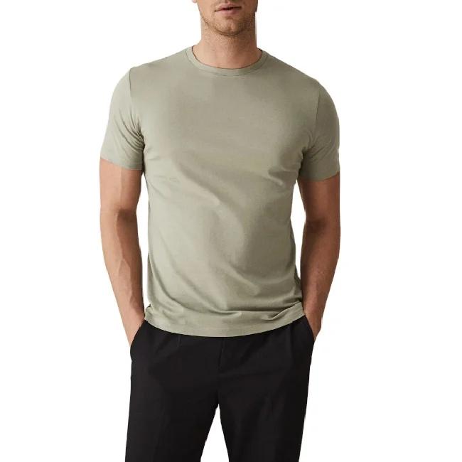 Футболка для фитнеса из хлопка и спандекса