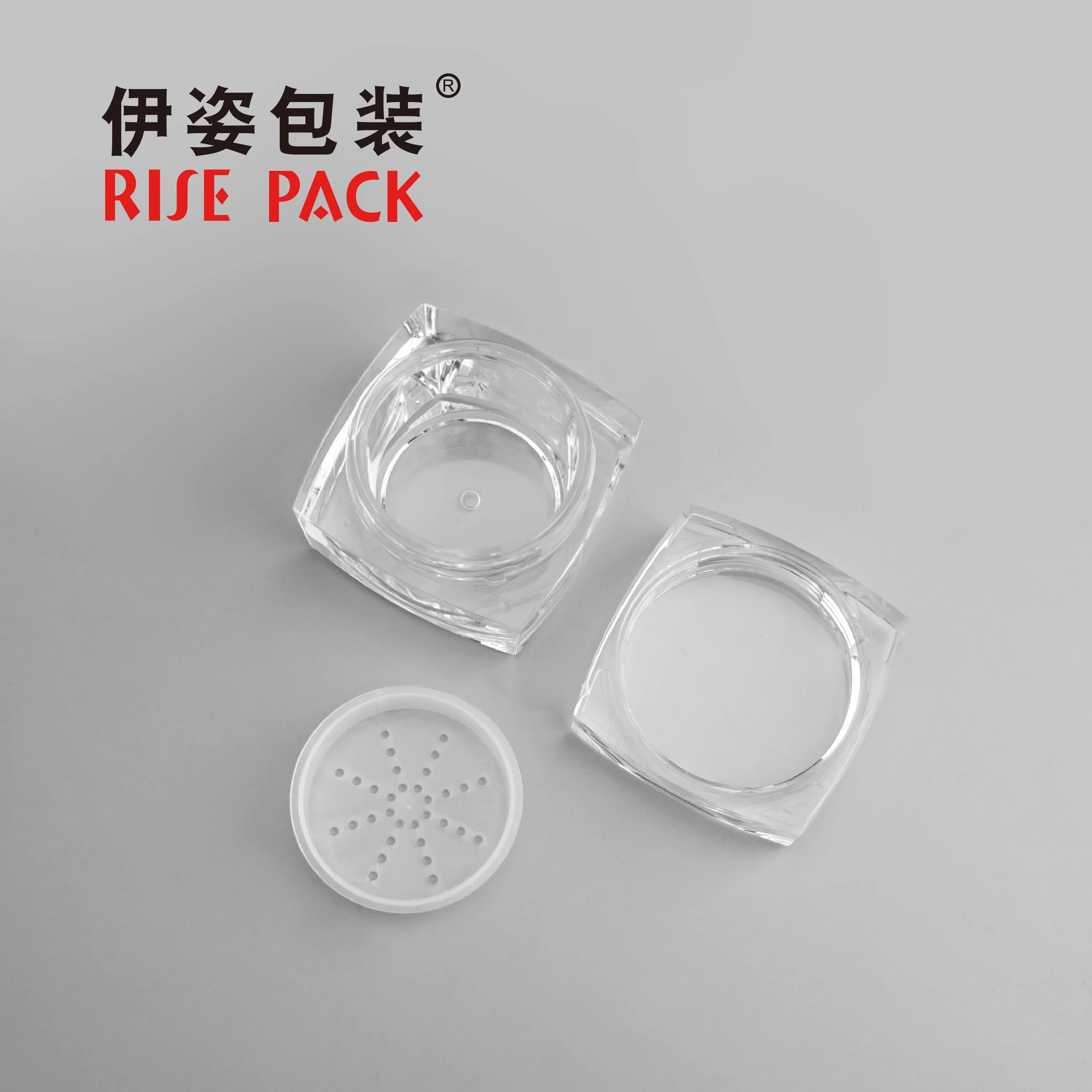 Package Wholesale 5g 10g 25g 45g Cosmetic Loose Powder Sifter Jar Plastic Loose Powder Sifter Loose Powder Jar