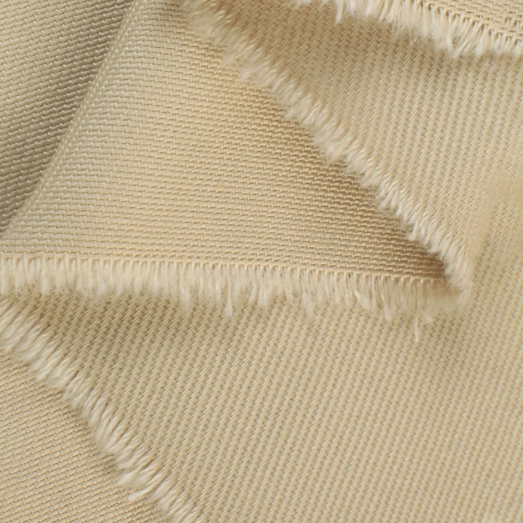 Textiles Manufacturer Customizable Twill Elastane Stretch Shirt Fabric With Cotton