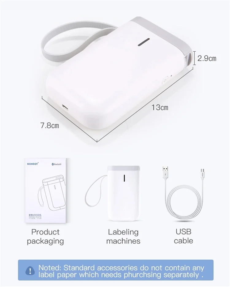 Good quality and hot sale smart bottle home portable Mini thermal printer for labels cute thermal printer