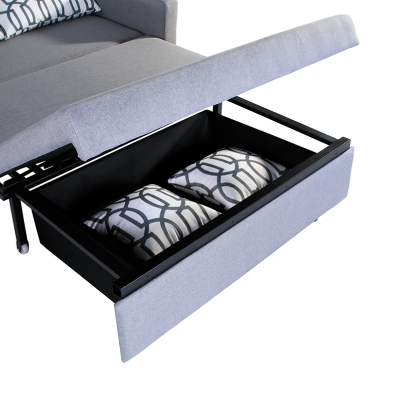 Living room sofas cum beds furniture sleeper couch bed and sofa 2 in 1 with storage