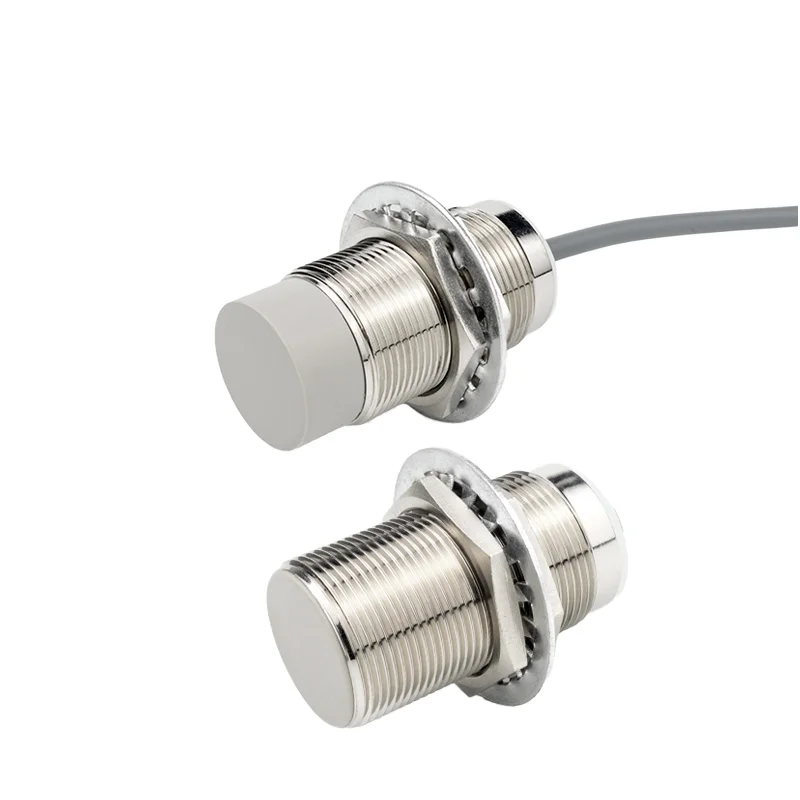 JIMOU M30 series flush or non-flush inductive proximity sensor AC 20-250V 2 wire proximity switch inductive sensor