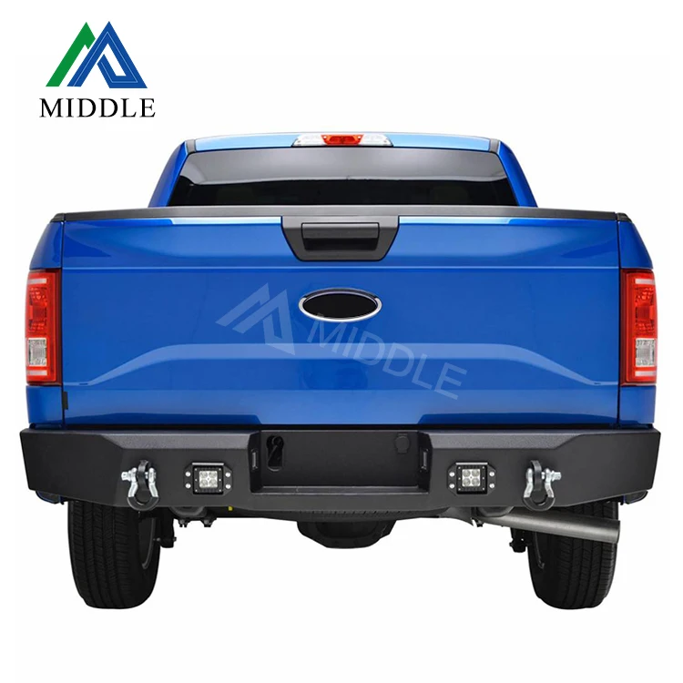 2021 Popular Hot Sell American Truck Stainless Steel Super Duty Rear Bumper Bull Bar For 2015-2019 FORD F-150
