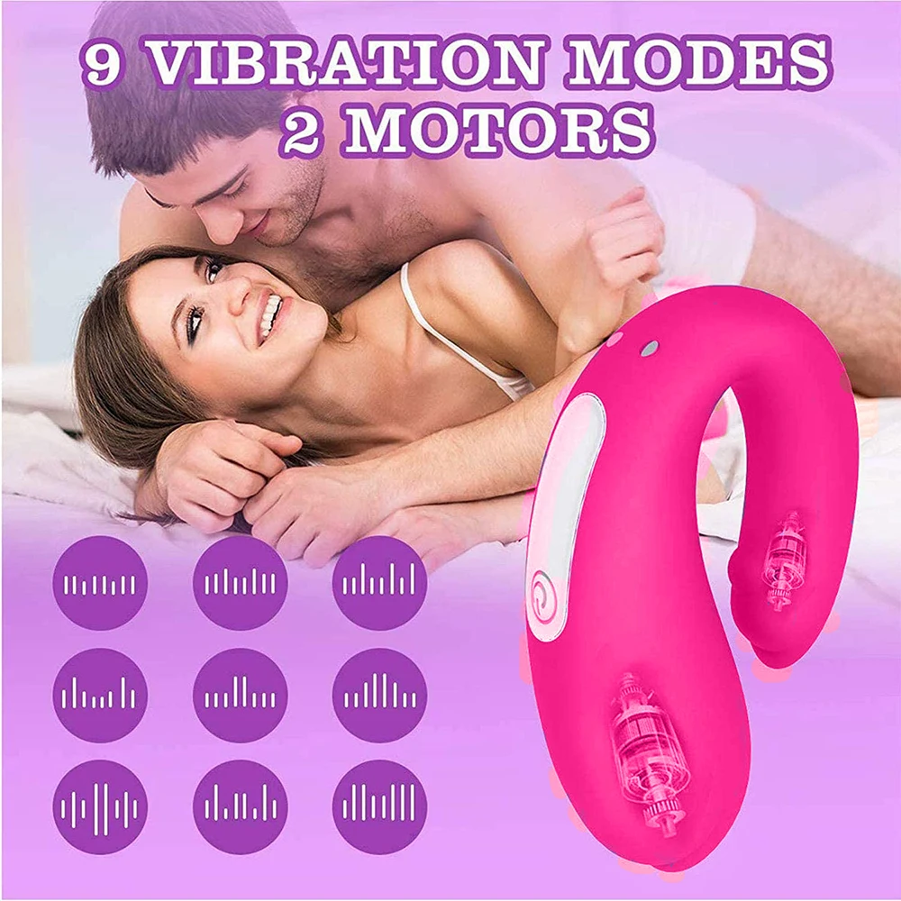 Power Tools Waterproof G Spot Vibrator With Quiet Dual Motor 9 Vibration Modes,Clitoris Anal Toy Magnetic RechargeablePower Con