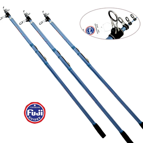 in stock Fuji  Long Distance Carp Throwing Carbon Fiber Surf Rock Telescopic Fishing Rods
