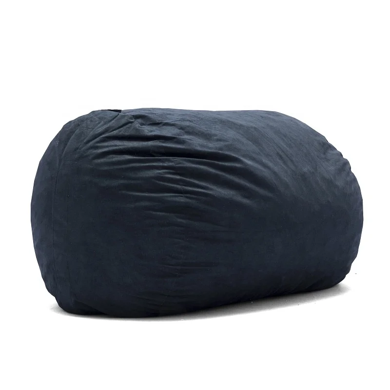 7ft Giant Lounger Fuf Bean Bag Memory Foam Lazy Sofa Cover