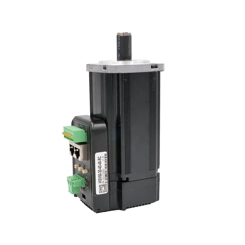 IHSV60-30-40-48-RC CAN bus Modbus 400W 3000rpm 48V Integrated Servo Motor with Driver for CNC