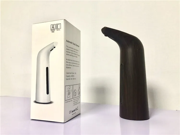 
Bathroom Touchless Electric Hand Liquid Soap Dispensers 400 ml Touchless Automatic Soap Dispenser 