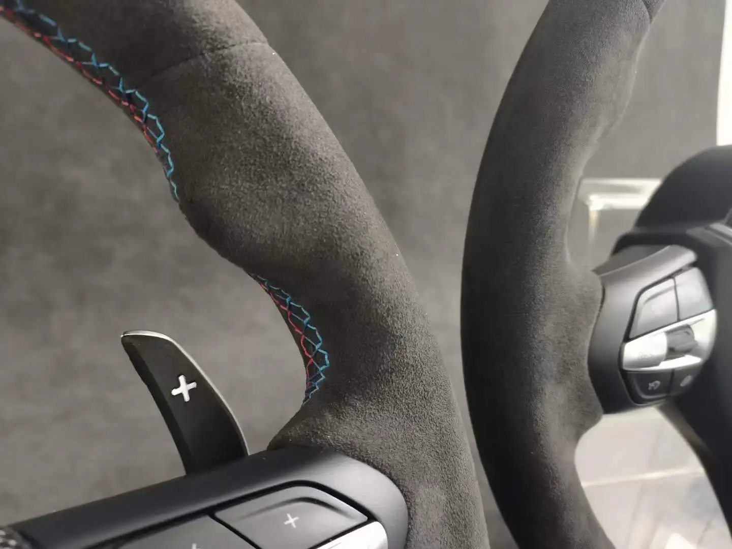 car facelift interior parts Alcantara Carbon fiber With Led for BMW F30 F10 F20 G20 G30 F32 F36 Steering wheel