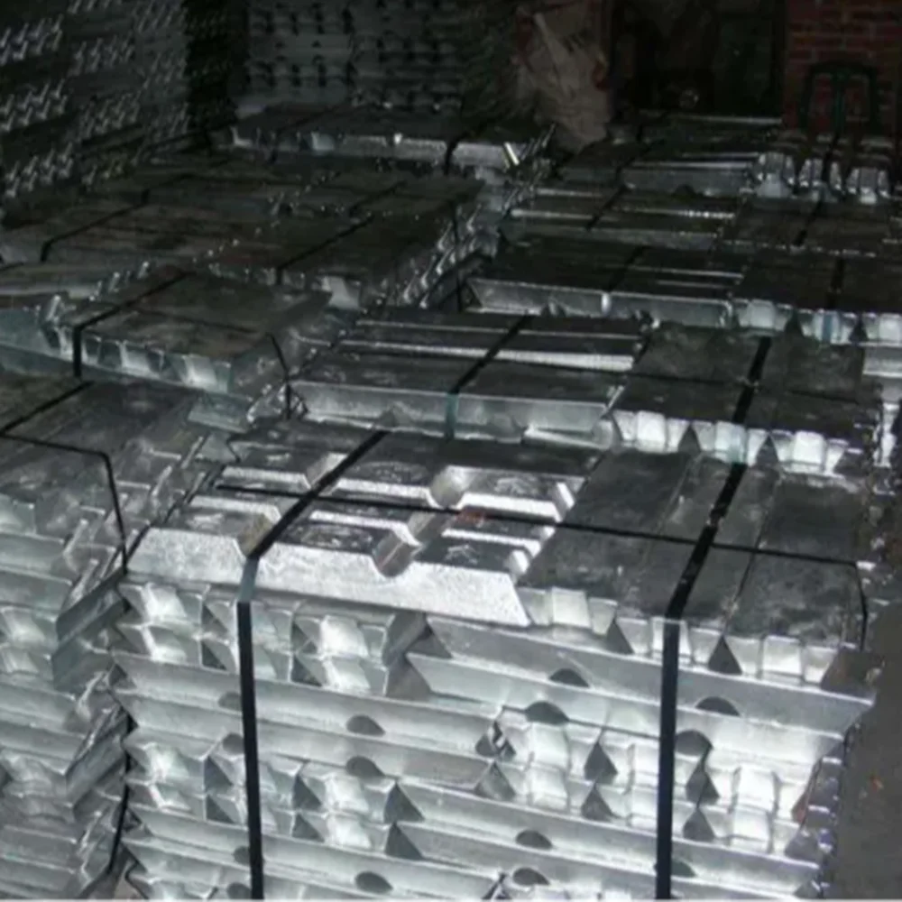 Zinc Ingot Manufacturer Price High Quality with Purity 99.997%