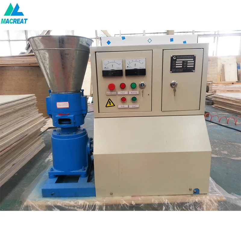 MACREAT granulated wood feed pellet mill machine maker pellet feed animal machine granular for animal feed