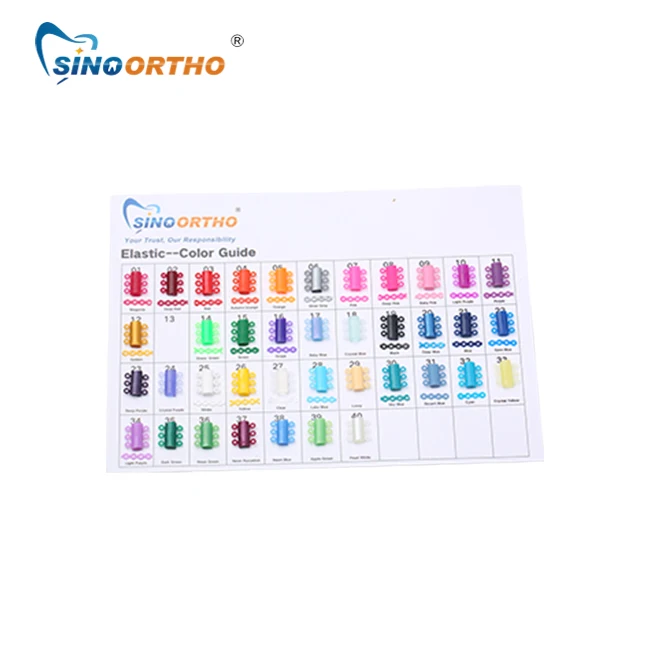Sino Ortho Hot Selling Dental Ligature Ties Fashion Elastics