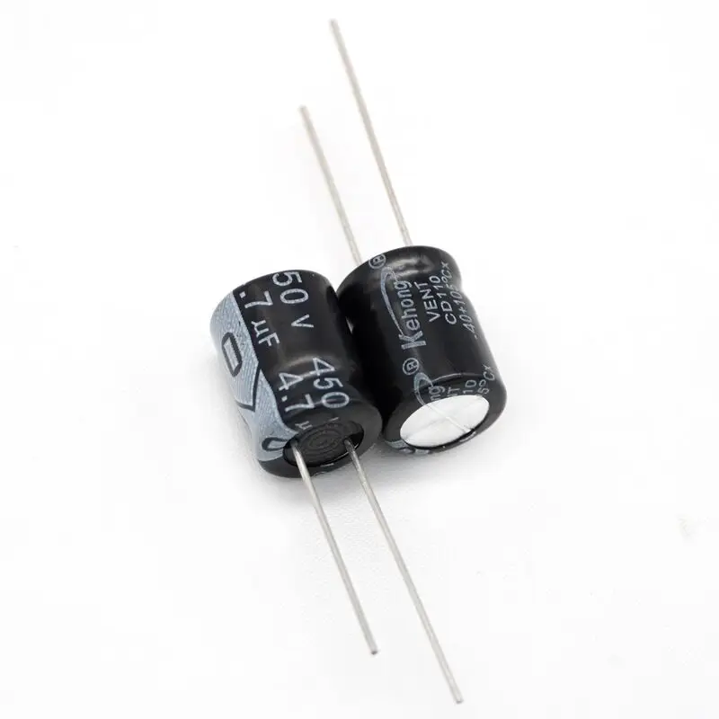brand new electrolyte capacitor 4.7UF 450V 10*13MM for wholesales