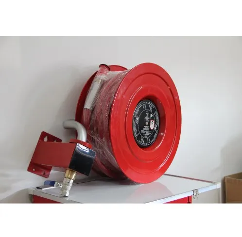 Manual swing stainless steel fire hose reel