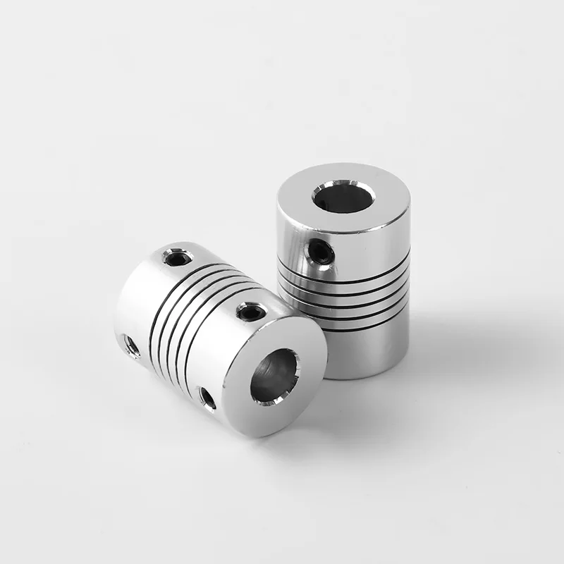 D19L25 3mm 4mm 5mm 6mm 6.35mm 8mm 10mm Aluminum Z Axis Flexible Coupling For Stepper Motor Coupler Shaft Couplings 3D Printer