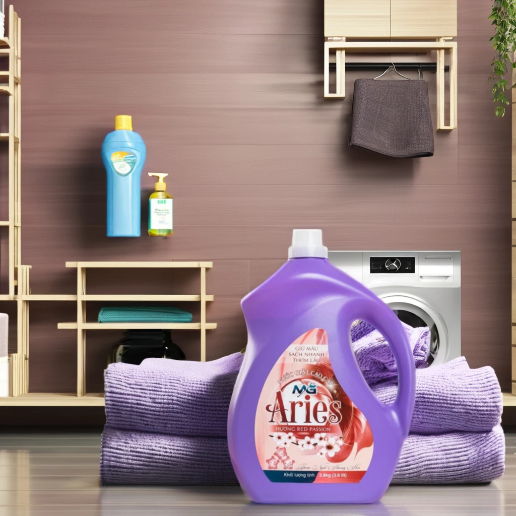 Organic laundry detergent softens fabrics Laundry detergent has a powerful cleaning function