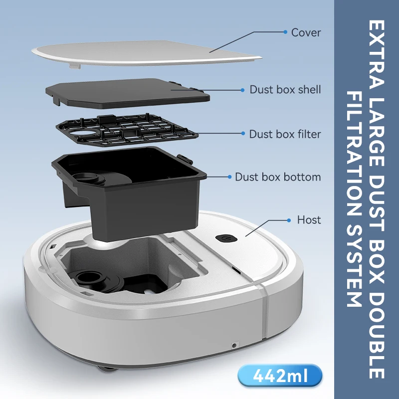 Smart Touch Switch Automatic Cleaning Robot Intelligence Overhang Induction Robot Vacuum Cleaner 1500PA house cleaning robot