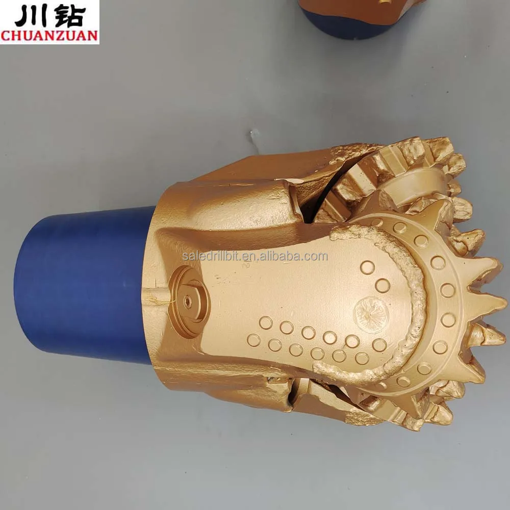 API standard high quality 12 1/4 inch IADC 127/217 milled tooth tricone bits for soft formation