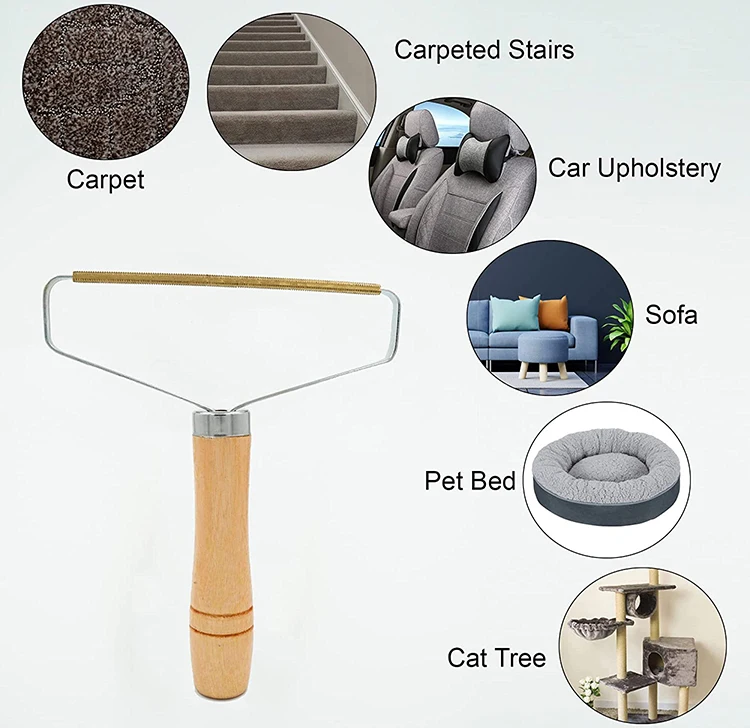 Woolen Clothes Fuzz Roller Cleaning Sticky Fur Dusting Remover Sweater Tool Portable Lint Remover Manual Lint Roller