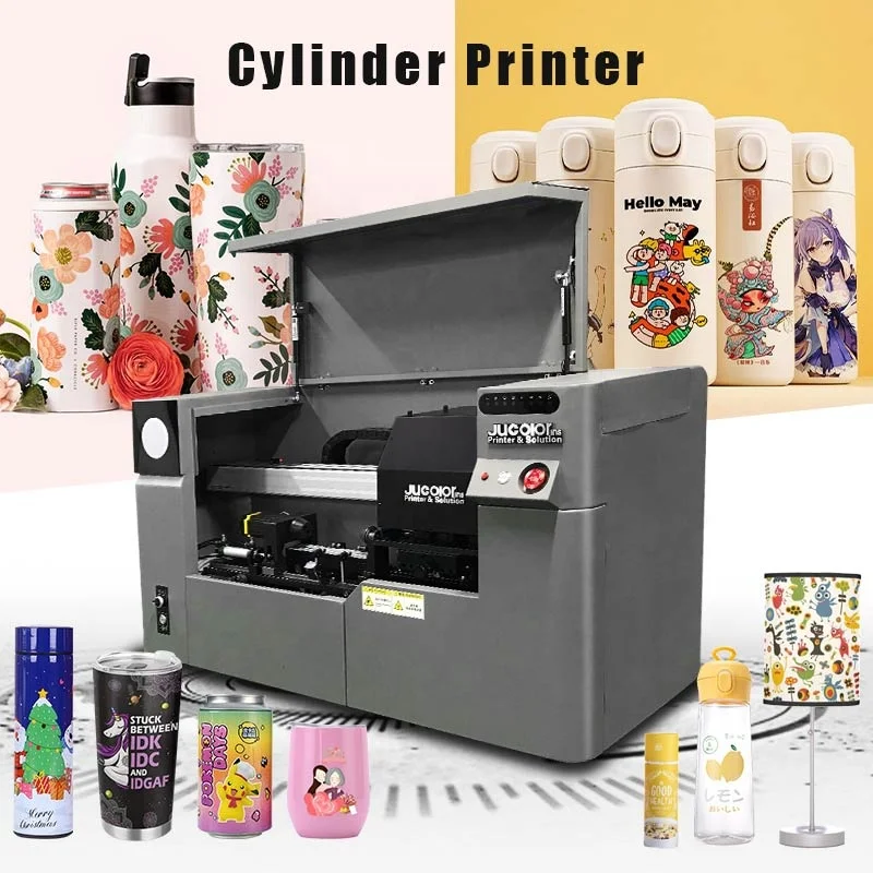 Logo Full Cover 360 Personalized Acrylic Meatal Tumbler Cylinder Printing Machine