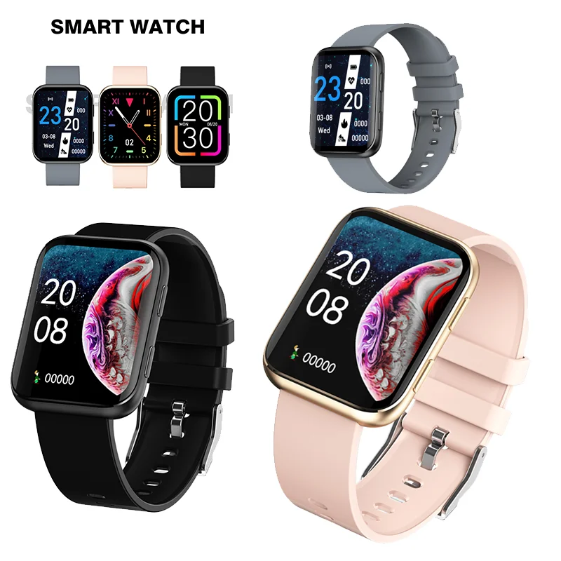 Black Smart Bracelet 3D Curved Screen Health reloj smart watch ultra fitness womens smart watches for women 2024