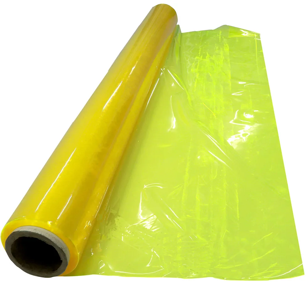 
2020 China Guangdong Phthalate Free Flexible Fluorescent PVC Film For Cosmetic Bag 