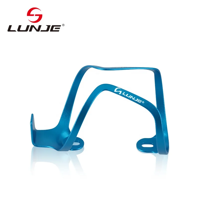 LUNJE Bicycle Water Bottle Holder Aluminium Alloy CNC Ultralight MTB Road Bike Bottle Cage Holder  bicycle water bottle holder