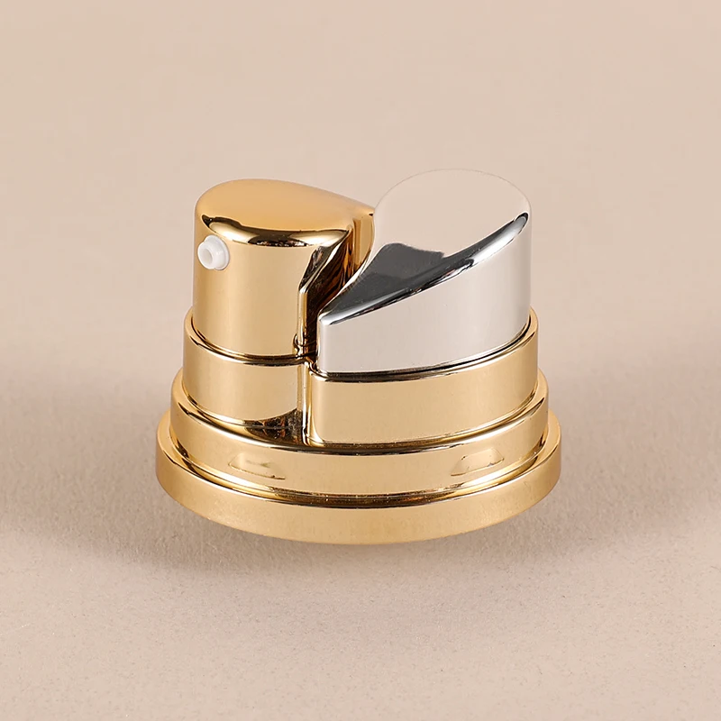 2024 New Luxury 15+15ml PMMA Oval Double Tube Airless Bottle Empty Portable Travel Day and Night Serum Cream Vacuum Pump
