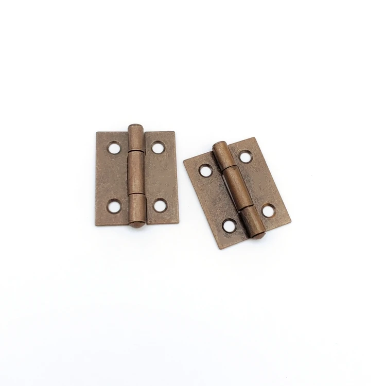 32*26MM 1.5 inch antique iron flat wooden box packing small accessories hinge