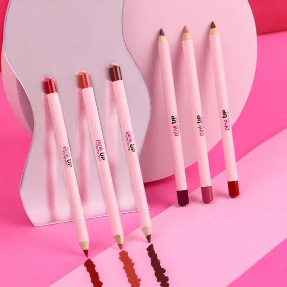 baby Pink lipgloss lip liner set custom packaging Private Label Vegan Dark Brown Lip Liner Pencil Waterproof Lip Liner