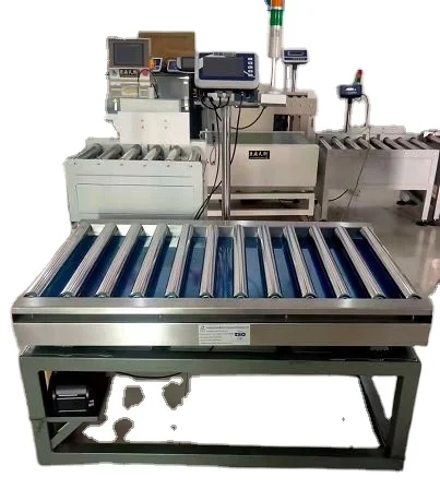 roller conveyor scales conveyor online check weight machine for Packing line