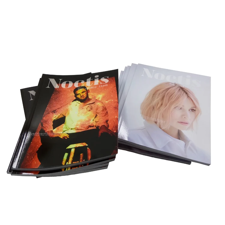 Luxury Offset Printing Glossy Magazine Fast Printing Service