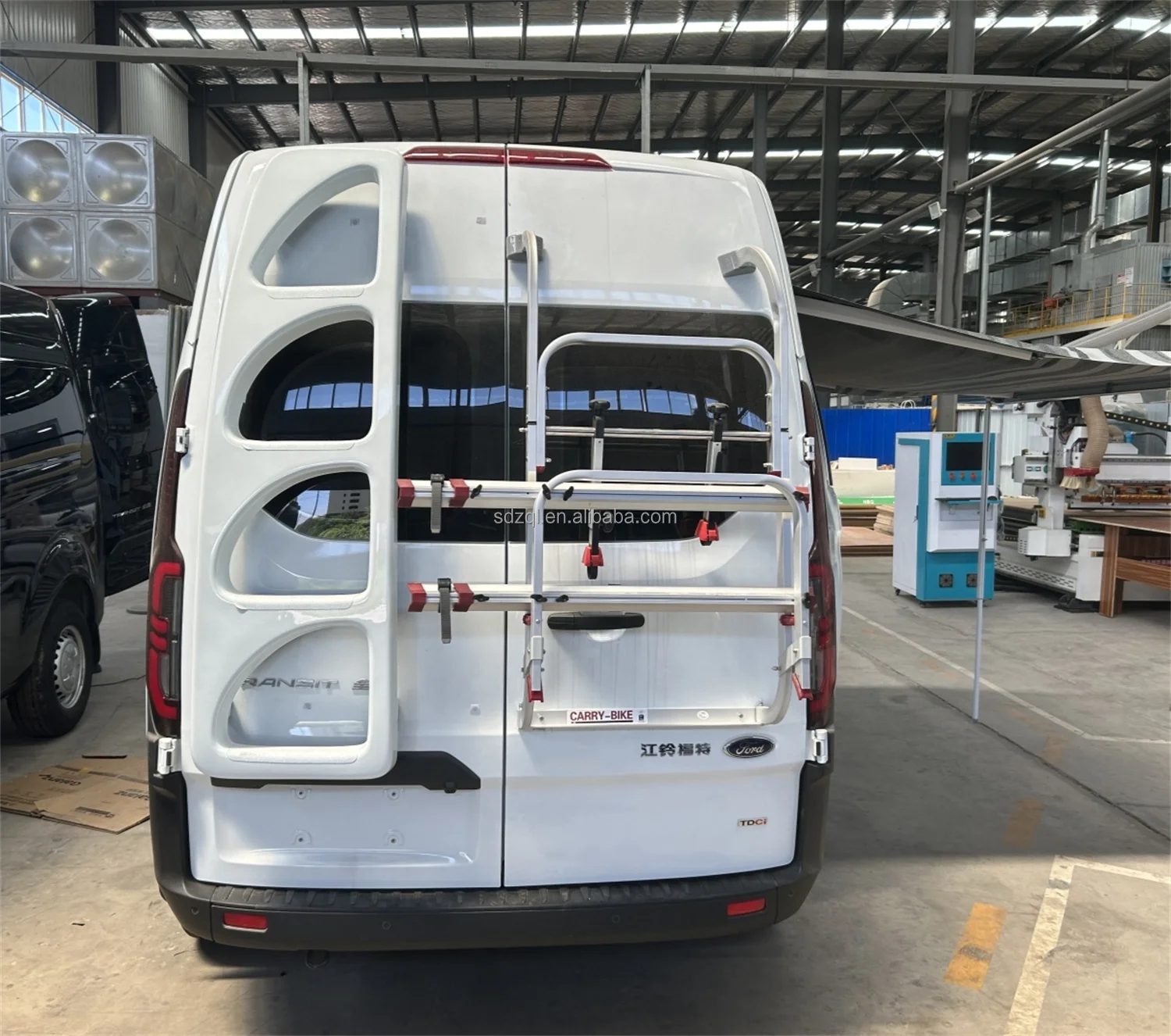 Chinese Jinbei RV Ford Transit Mobile luxury Australian Small Teardrop Off Road RV Caranvan House for Sale