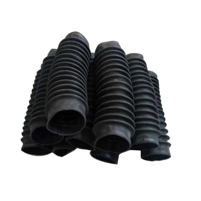 New Nylon Rubber Dust Proof Oil Proof Waterproof Round Bellows Cover For Hydraulic Cylinders