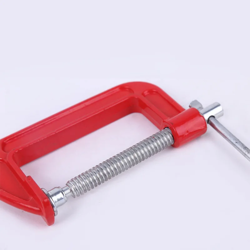 G-clamp woodworking cast iron woodworking clamp C-type Malleable steel woodworking clamp