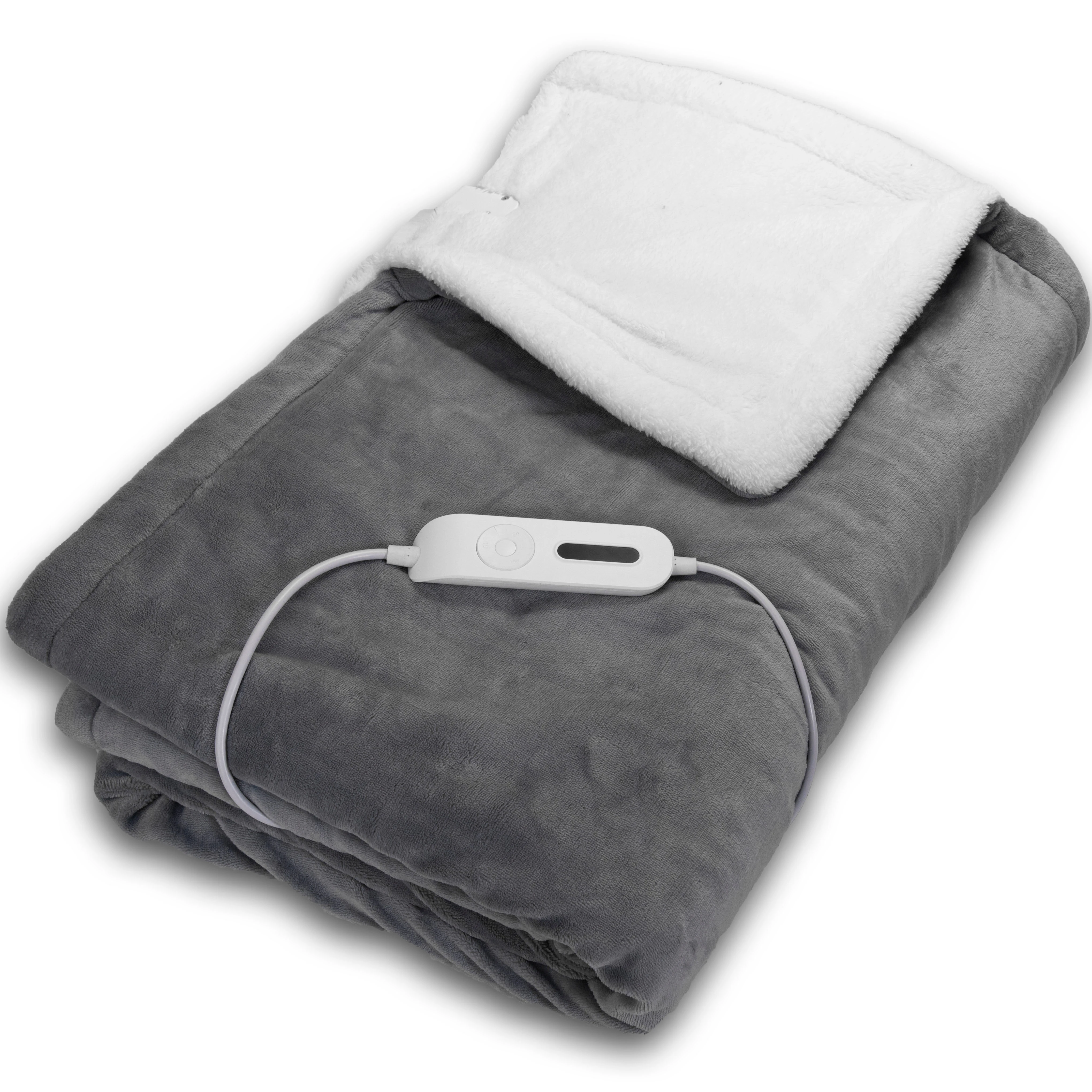 110V FCC CE 50x60' inch Size Double Side Extra Soft Heated Throw Electric Blanket for Winter